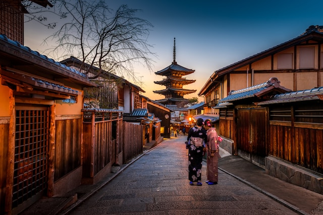 Street view in Kyoto