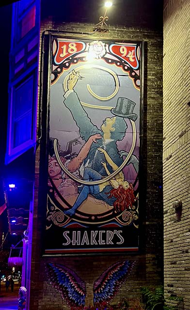 Shaker's cigar bar