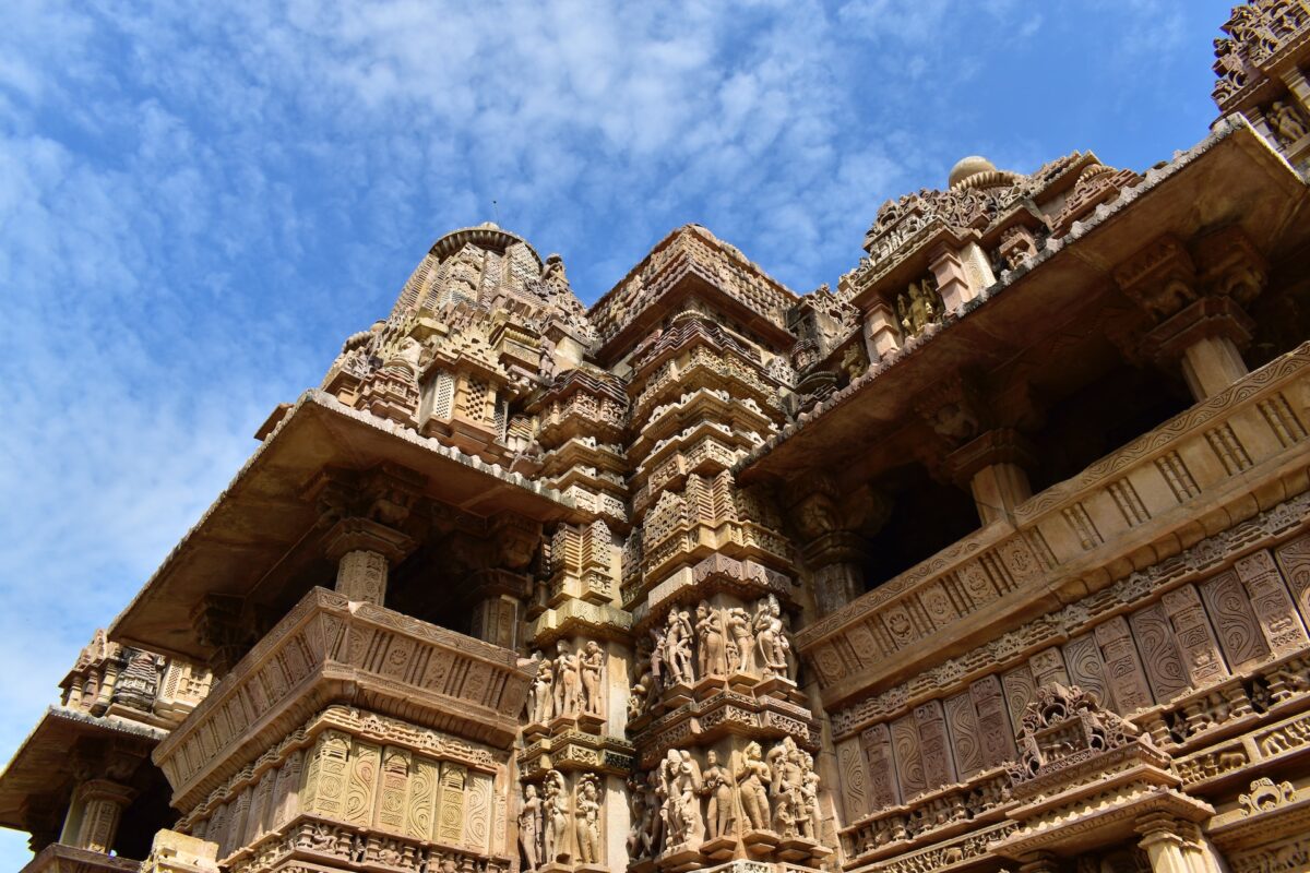 Khajuraho Temple in Madhya Pradesh, one of the heritage sites in India