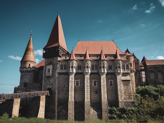 Corvin Castle in Hunedoara, Transylvania.