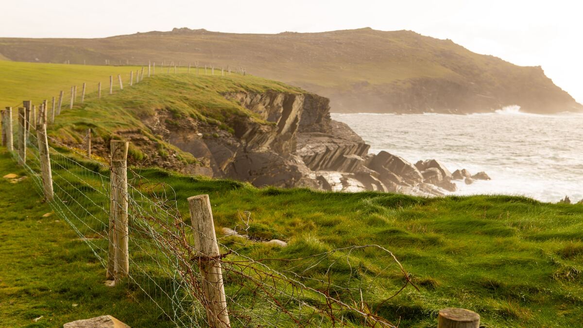 shoreline of Dingle Peninsula Ireland