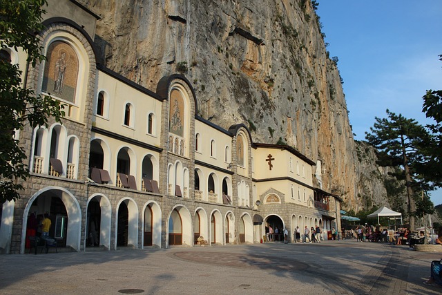 Ostrog Monastery in Montenegro