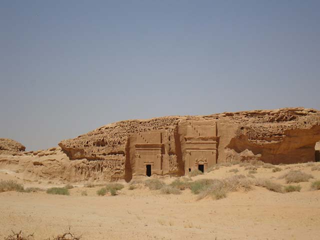 Saudi Arabia historical place Madain Saleh