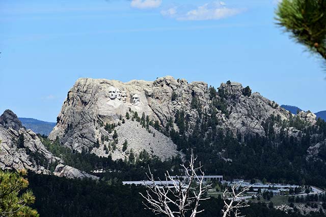 Mount Rushmore, The Black Hills, overlooking Keystone