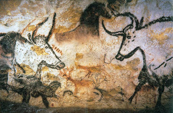 Lascaux cave painting of animals