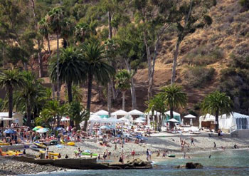 Catalina island beach