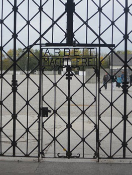 gate to Dachau