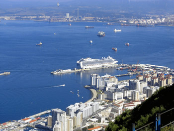 west side of Gibraltar
