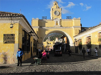 Antigua plaza