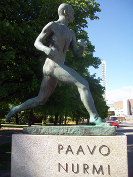 statue near olympic statium