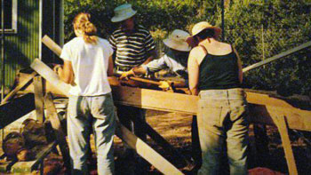 archaeologists at dig on Ithaka