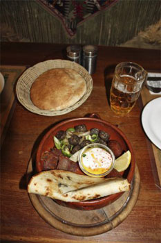 food at Armenian Tavern