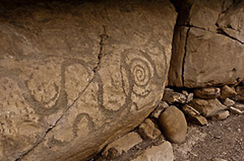 megalithic art at Knowth