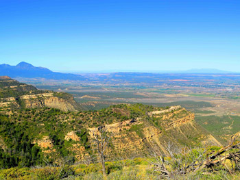 the Colorado plateau