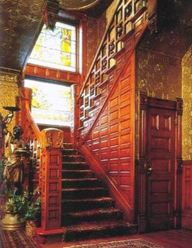 Front hall of Molly Brown house