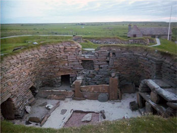 one of the best preserved Skara Brae structures
