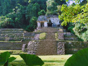 Mayan ruins at Palenque