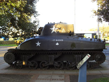 U.S. Sherman tank