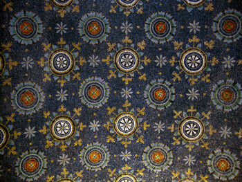 Mosaic in Mausoleum of Galla Placidia 