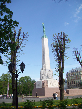 Riga freedom monument