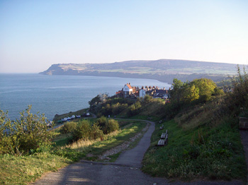 Robin Hood’s Bay from the north 