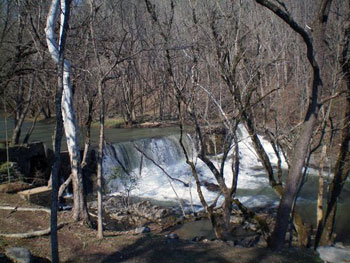 waterfall on Big Creek