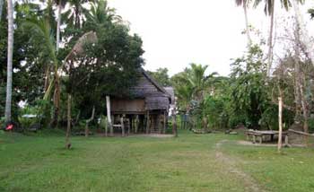 housing in Papua New Guinea village