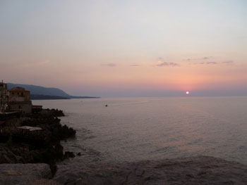 Sicily sunset