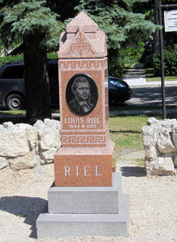 Louis Riel grave
