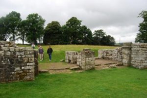 Entrance to Hadrian's wall visitors area