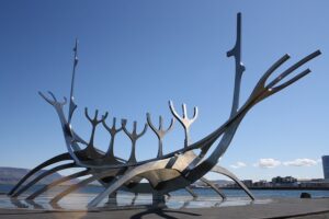Sólfar Sun Voyager sculpture