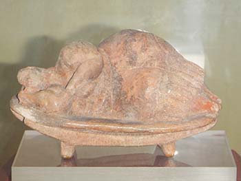 Sleeping Lady sculpture