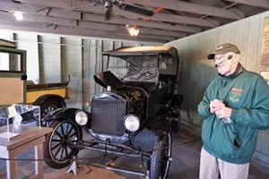 Early Ford car