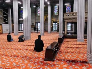 inside a mosque