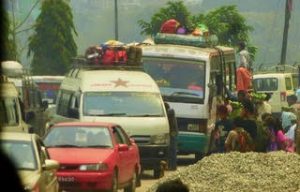 The road to Chitwan