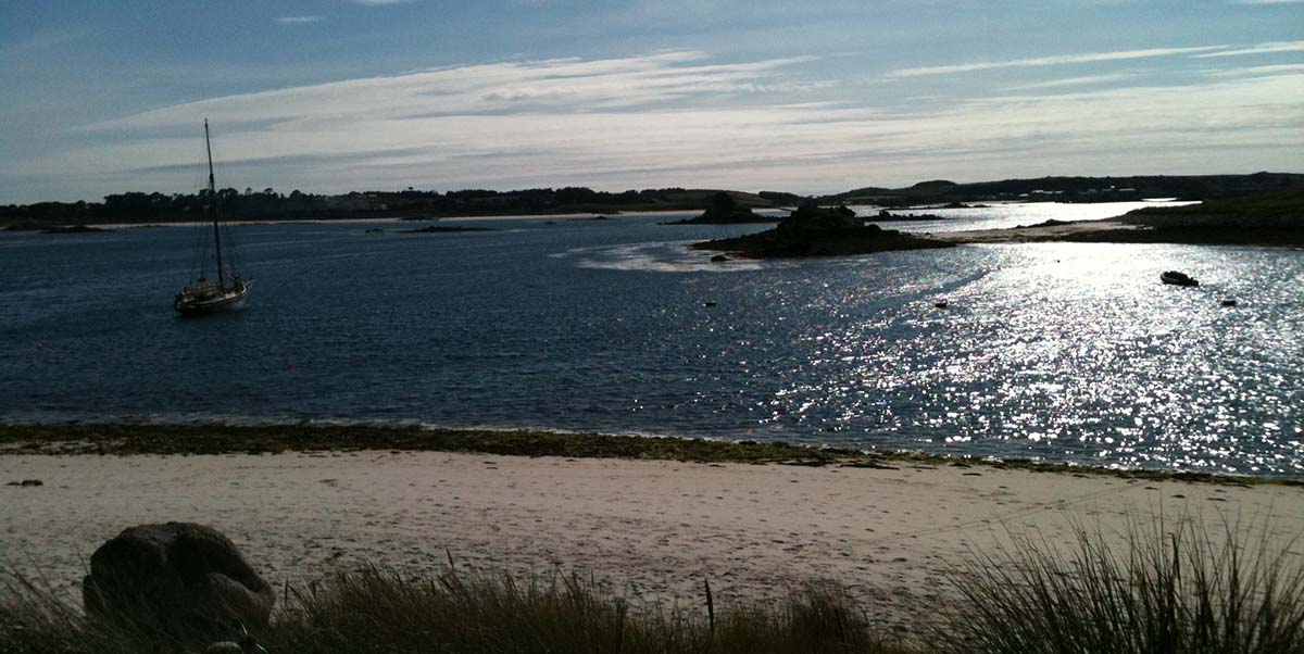 Scilly Isles beach