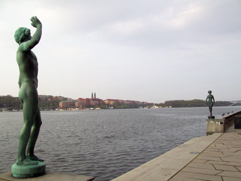 Carl Eldh statues Stockholm