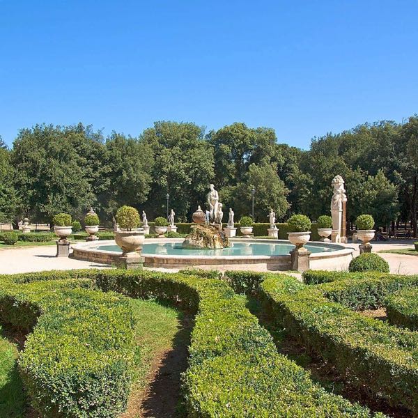 Borghese gallery garden
