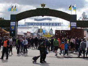 Oktoberfest entrance