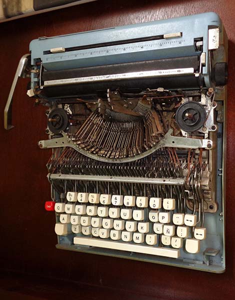 Hemingway’s typewriter
