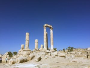 Hercules temple Amman Jordan