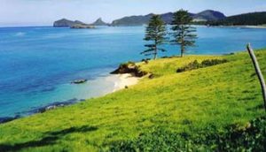 Lord Howe Island coastline