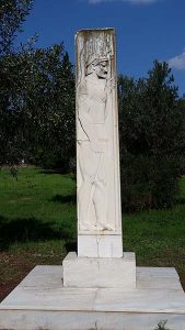 monument at Marathon, Greece
