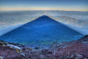 Mount Fuji at sunrise