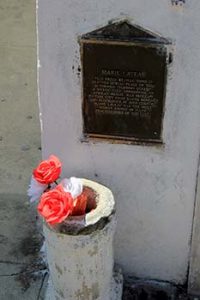 Marie Laveau's tomb