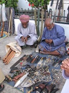 gun traders in souk