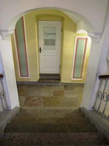 staircase in Pushkin's apartment