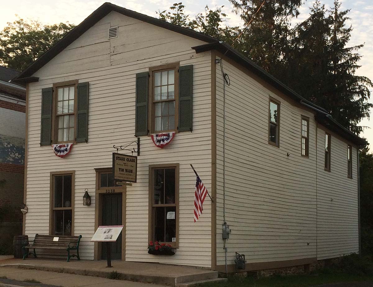 Starr Clark tin shop