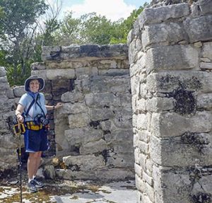 The author at Xel Ha