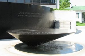 Civil Rights Memorial fountain